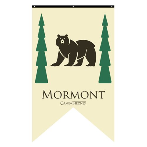 Game of Thrones Mormont Sigil Banner